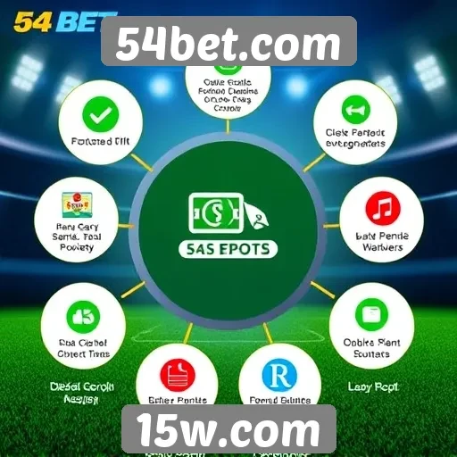 Recursos e funcionalidades do site 54bet.com